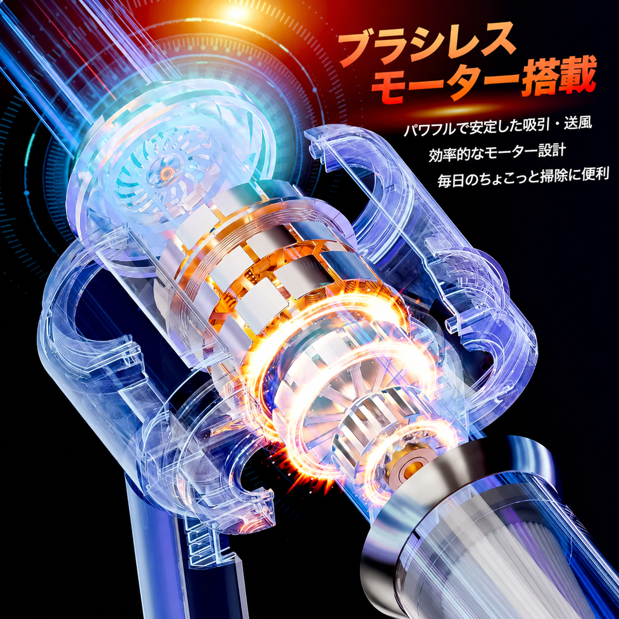 MIMA CoolTouch™ 冷却プレート付き折りたたみハンディファン